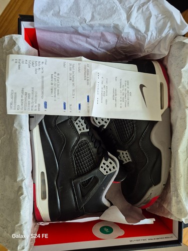 Air jordan bred très - 4,