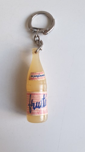 Porte clé ancien bouteille - clé,