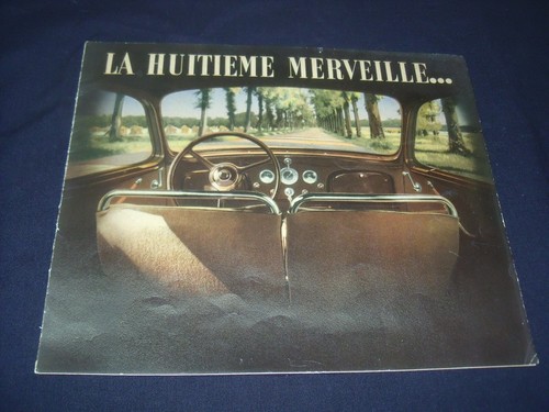 Depliant simca epoque - depliant, d