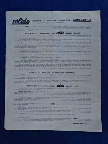 Rare solido jouets - solido,