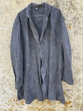 Ancienne Biaude Blaude En Vilette LIN Maquignon Veste Travail Marchand LIN