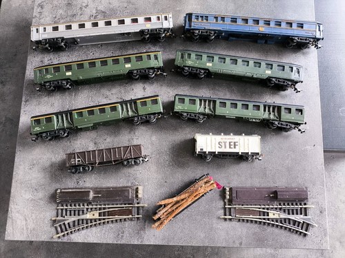 Lot train hornby meccano - lot, ho