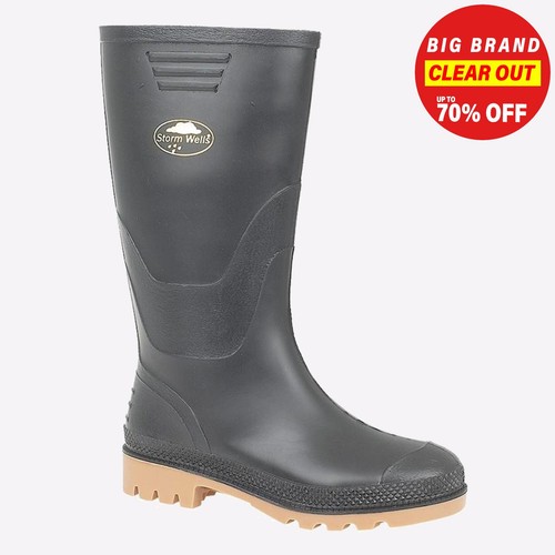 Bottes pluie noires - de,