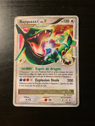 Carte pokémon rayquaza niv - :,