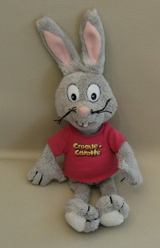 Doudou peluche lapin - , gris