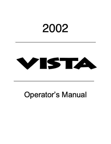 Owner manual operating - manual,