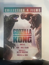 DVD coffret godzilla,kong