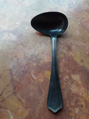 Cuillère ancienne bouillie - ancienne,