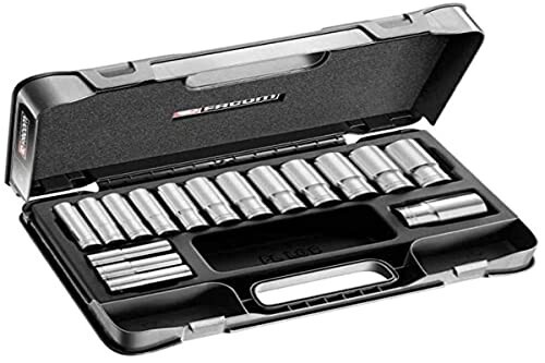 Coffret douil longues - douil, 1/2'