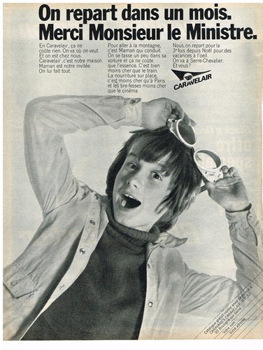Publicite 1970 caravelair - publicite,
