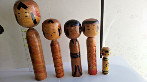 Piece traditional kokeshi - piece,