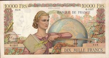 10000 Francs Génie Français