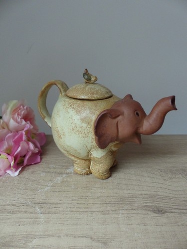 Théière éléphant zoomorphe - théière,