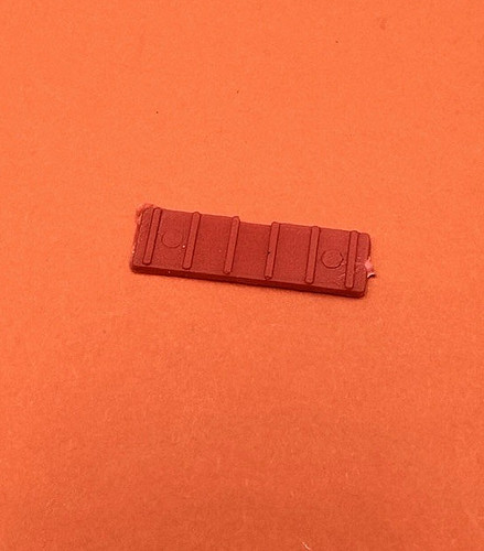 Pièce repro intérieur - repro., rouge