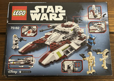 Boite LEGO vide - Star wars 75182 REPUBLIC FIGHTER TANK + LES 2 NOTICES