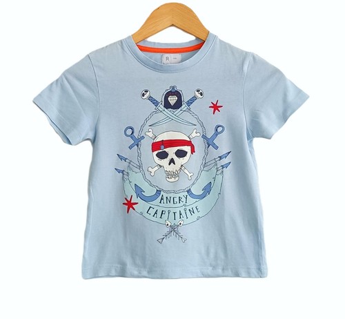 Shirt bleu ciel tête de - shirt,