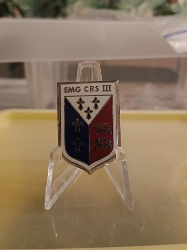 Insigne métal police