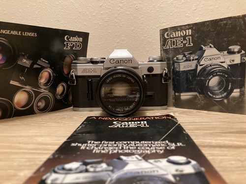 Canon 35mm slr - canon, ae-1