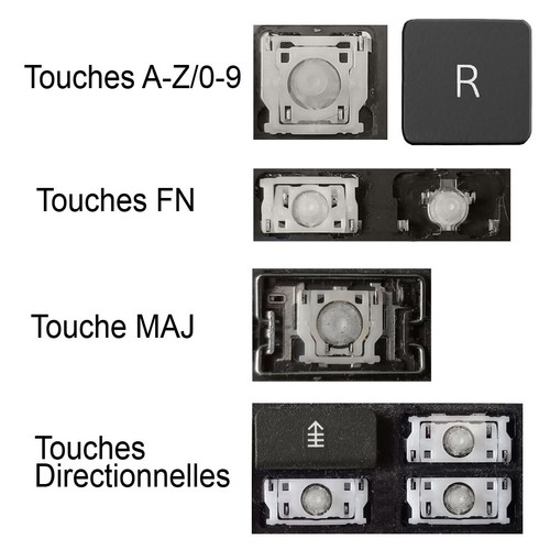 Touche clavier pour dell - pour,