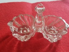 ANCIENNE SALIERE EN CRISTAL DE SEVRES SIGNEE