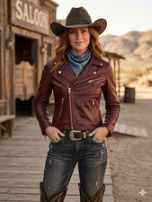 joli blouson perfecto en cuir