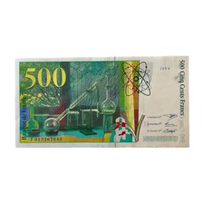 500 Francs Pierre et Marie