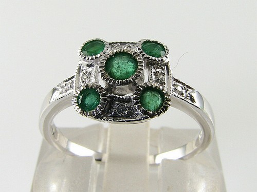 Bague art déco - déco, carrée