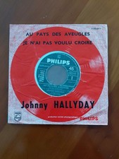 vinyle johnny hallyday 45 tours pochette cible ORIGINALE !!!