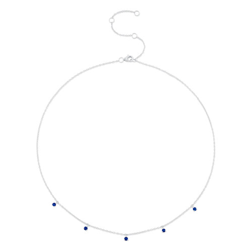 14k blanc saphir - 14k,
