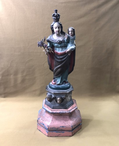 Ancienne sculpture statue - /,