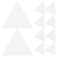  20 Pcs Canevas Point De Croix Toile En Plastique Pour Broderie Au