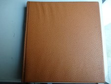 ALBUM  CLASSEUR DE TIMBRES POSTE LINDNER 62 PAGES  OCCASION AVANNE CLAIR  REF 73