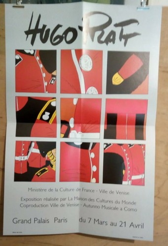Affiche hugo pratt - affiche,