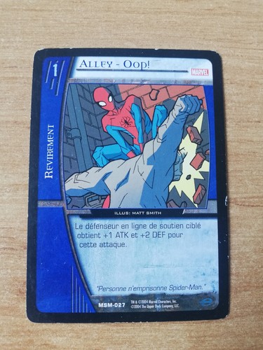 Card marvel system 2004 - vs,