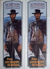 FISTFUL OF DOLLARS - LEONE / EASTWOOD - EXTREMELY RARE DOOR PANEL MOVIE POSTER