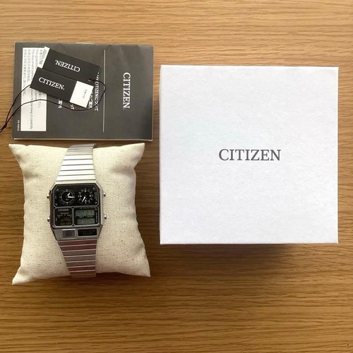 Montre noire citizen - montre, ana-digi