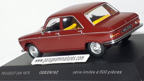 Odeon peugeot 204 bordeaux - peugeot,
