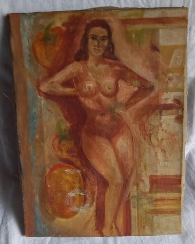 Tableau ancien huile - tableau,