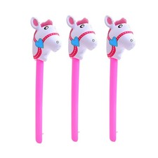 3 Pcs Cheval Baton Jouet