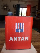 ancien  bidon HUILE ANTAR