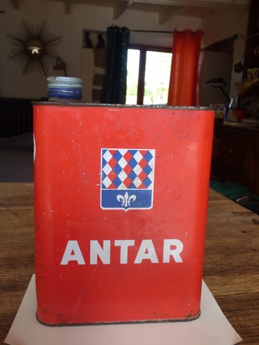 Ancien bidon huile antar - bidon,