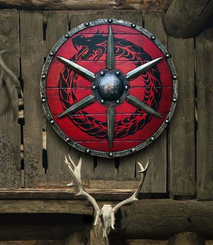 Bouclier viking médiéval