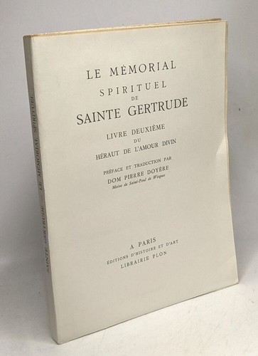 Mémorial spirituel de - le,