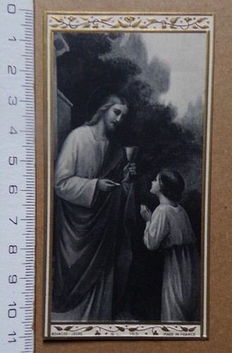Image pieuse communion - §,