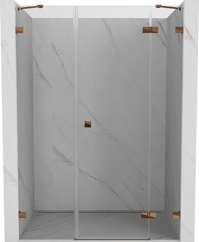 Porte battante douche mexen - douche,