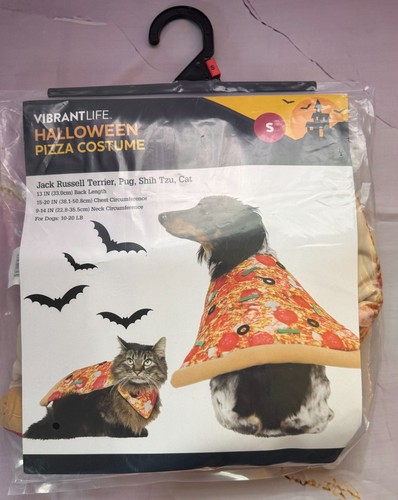 Pizza costume vibrant life dog - pizza,
