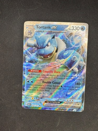 Carte pokémon tortank - carte,