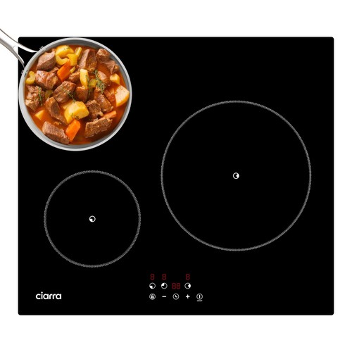 Plaque induction feux 5600w - induction, feux,