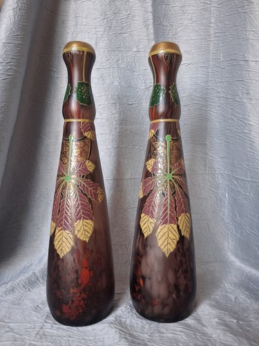 Paire vases legras - paire,