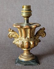 Vase bois doré, boiserie